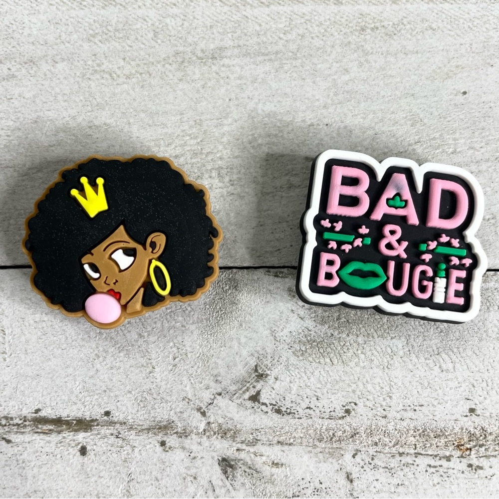 BAD & BOUGIE Croc Charm Set